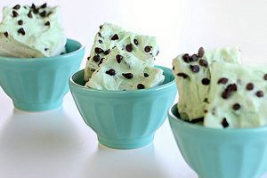 Healthy Vegan Avocado Mint Chocolate Chip Ice Cream Recipe