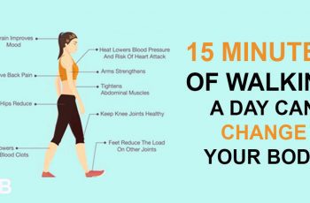 Change Your Body And Live Longer By Walking Just 15 Minutes A Day