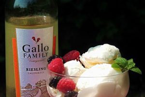 This 10 Minute Sweet Wine Ice Cream Recipe Is The Perfect Summer Treat
