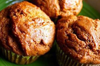 Delicious Anti-Inflammatory Coconut And Sweet Potato Muffins With Ginger, Cinnamon And Maple Syrup