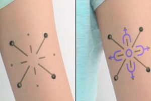 Innovative Biosensing Tattoo Changes Color When Blood Sugar Levels Change