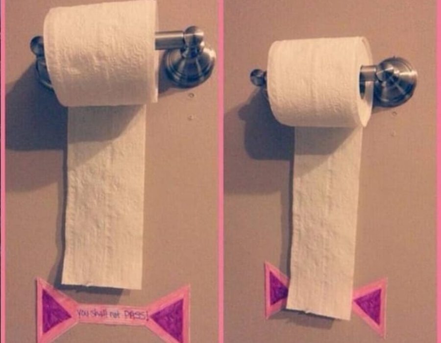 toilet paper parent hack