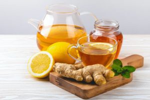 Efficient Treatment for Sore Throat and Cold With Ginger-Lemon Tea Remedy