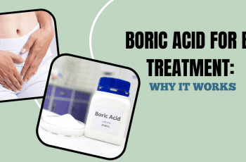 Boric acid for bv treatment