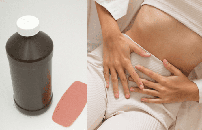 Hydrogen peroxide for yeast infection