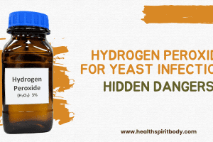 Hydrogen peroxide for yeast infection