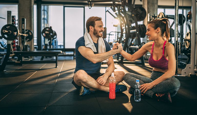 What does it mean when a guy wants to work out with you