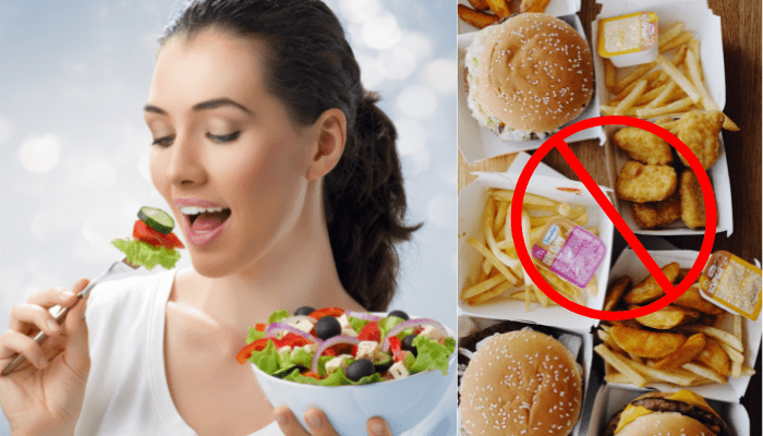How to stop eating junk food