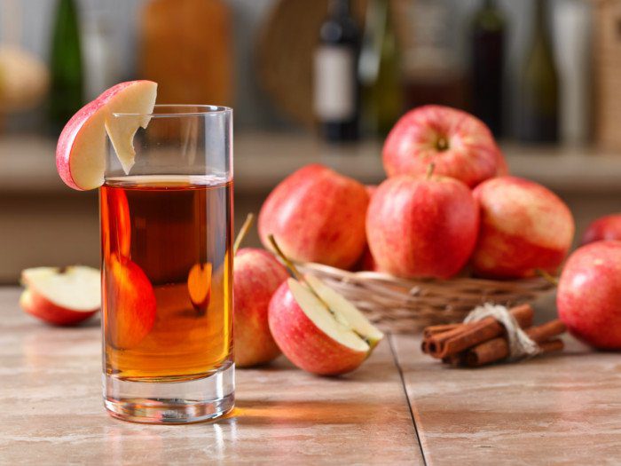 Apple juice for constipation