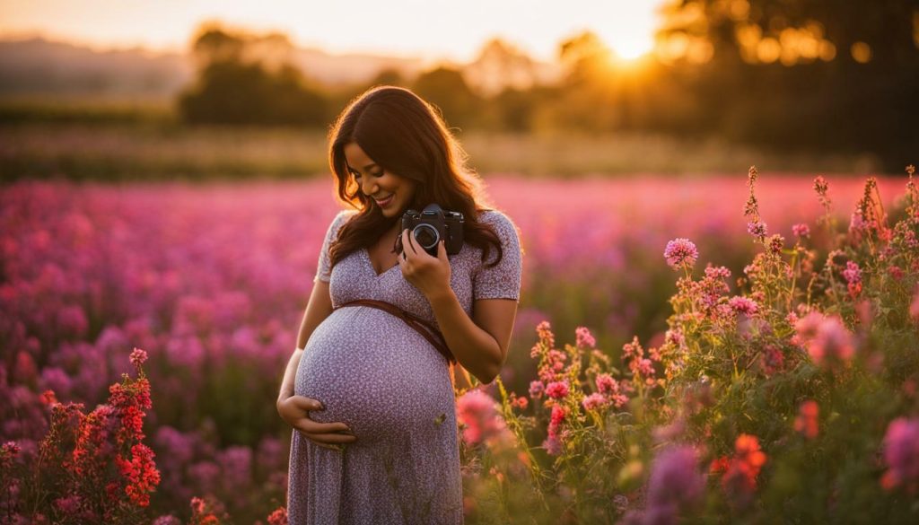 best time for maternity photos