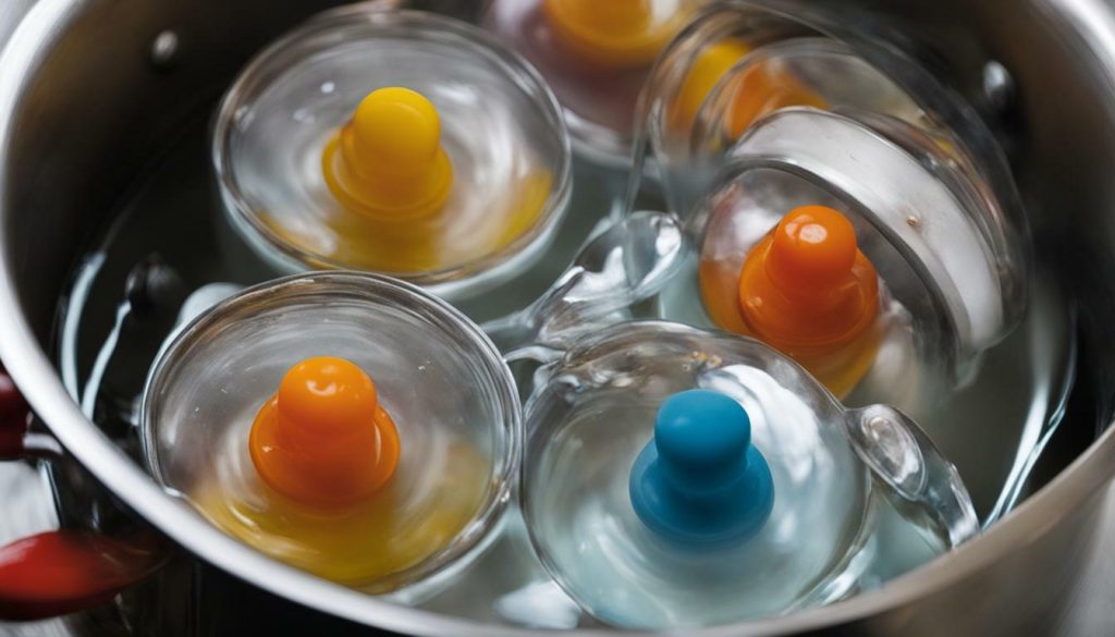 disinfecting baby pacifiers