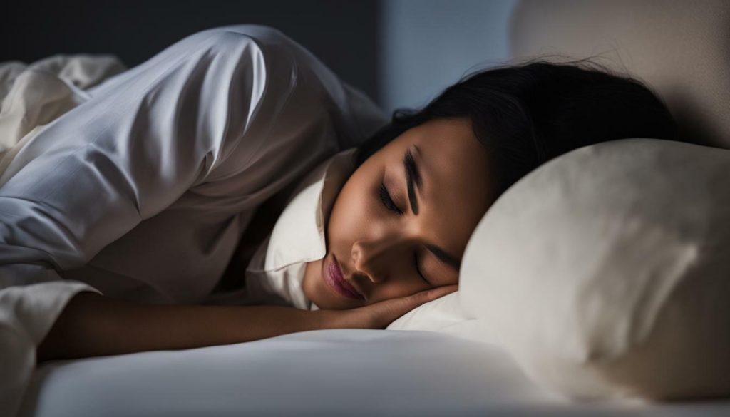 reducing ear infection pain while sleeping
