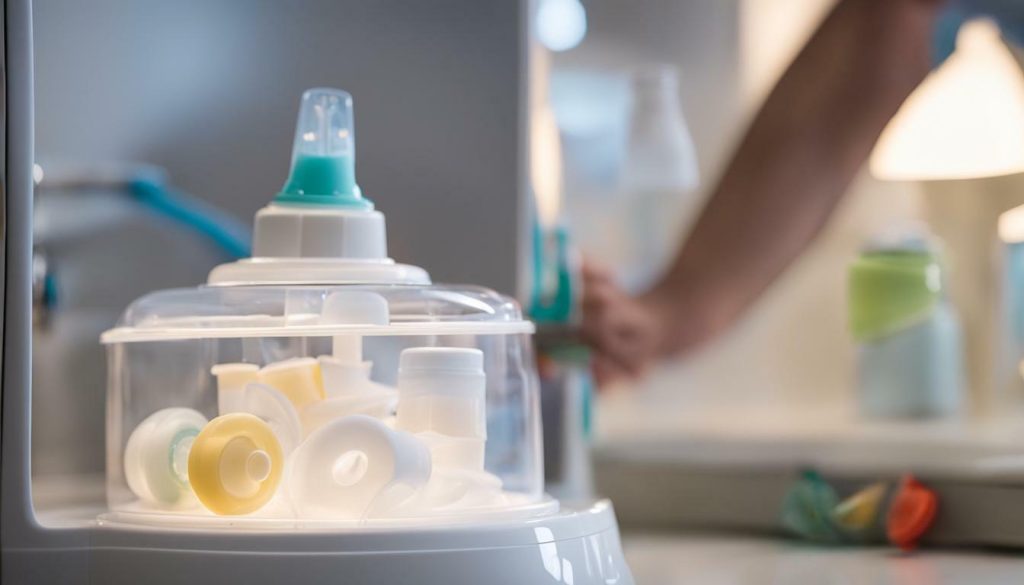 sterilizing pacifiers at home