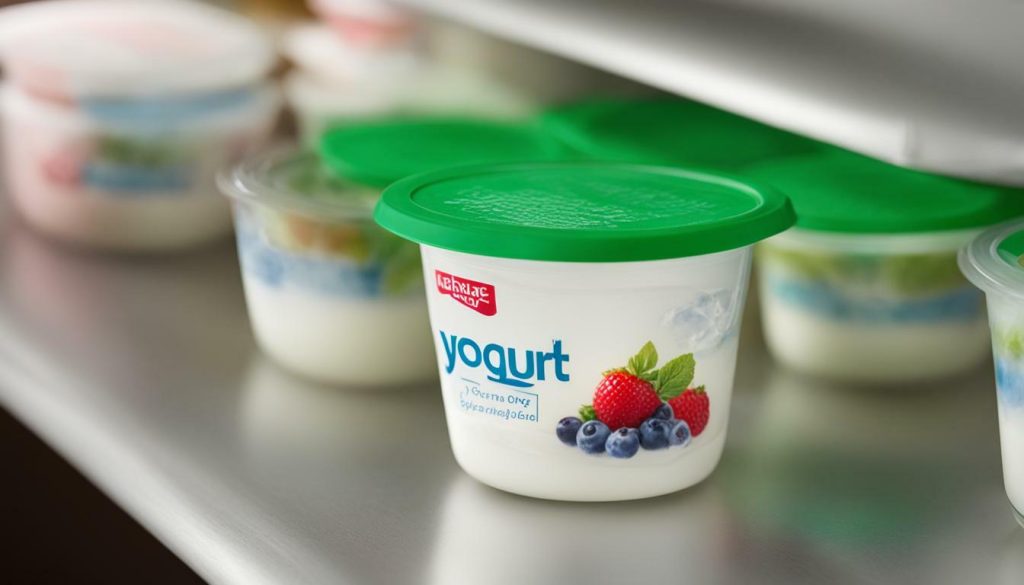 yogurt storage