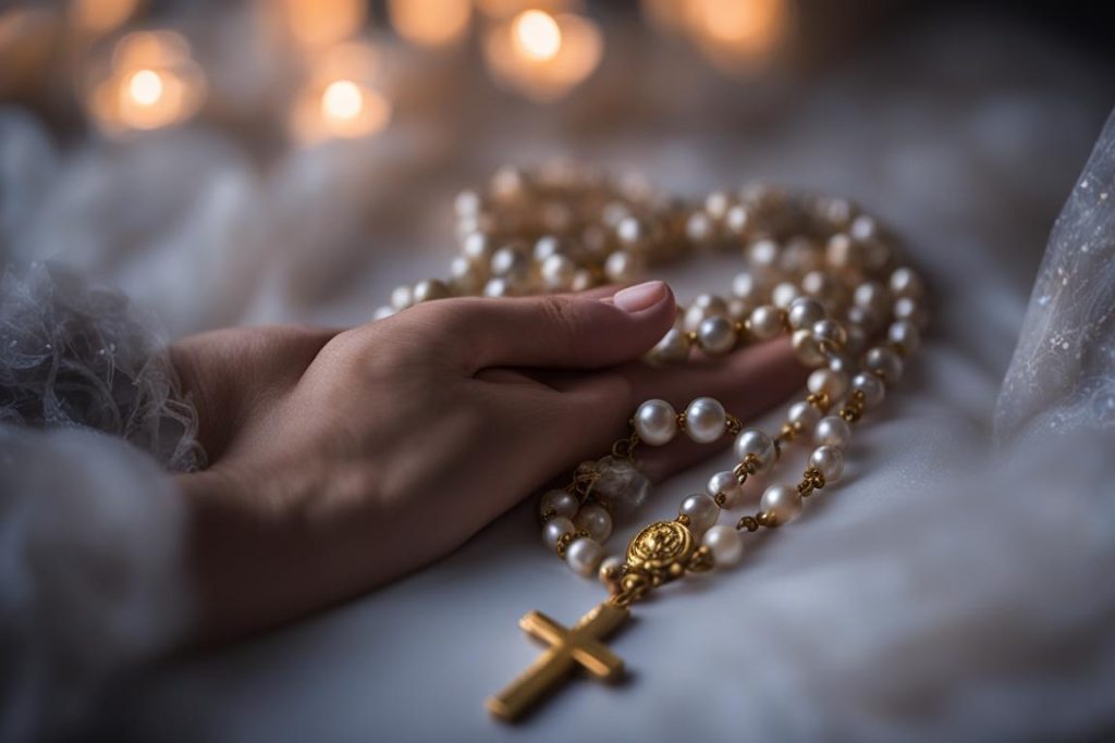 Dreaming of rosary beads
