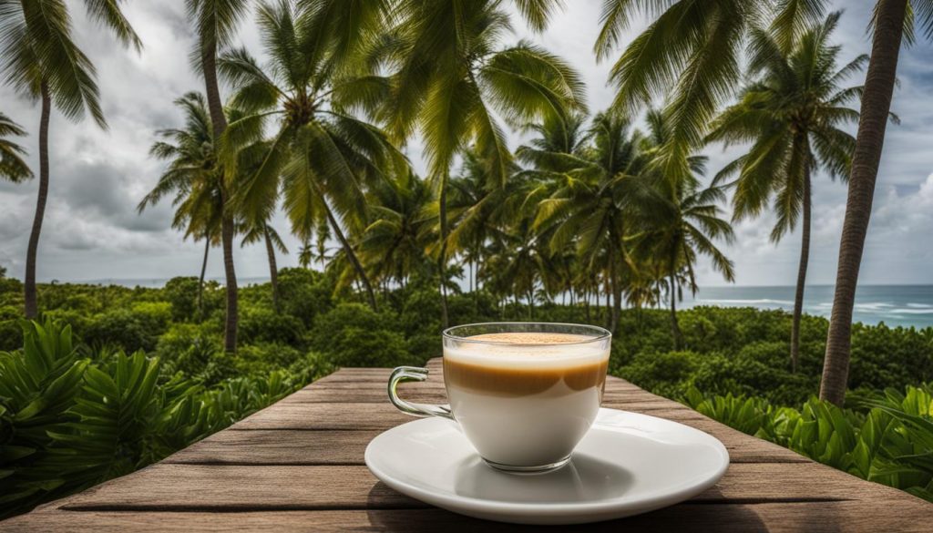 benefits of coconut milk in coffee