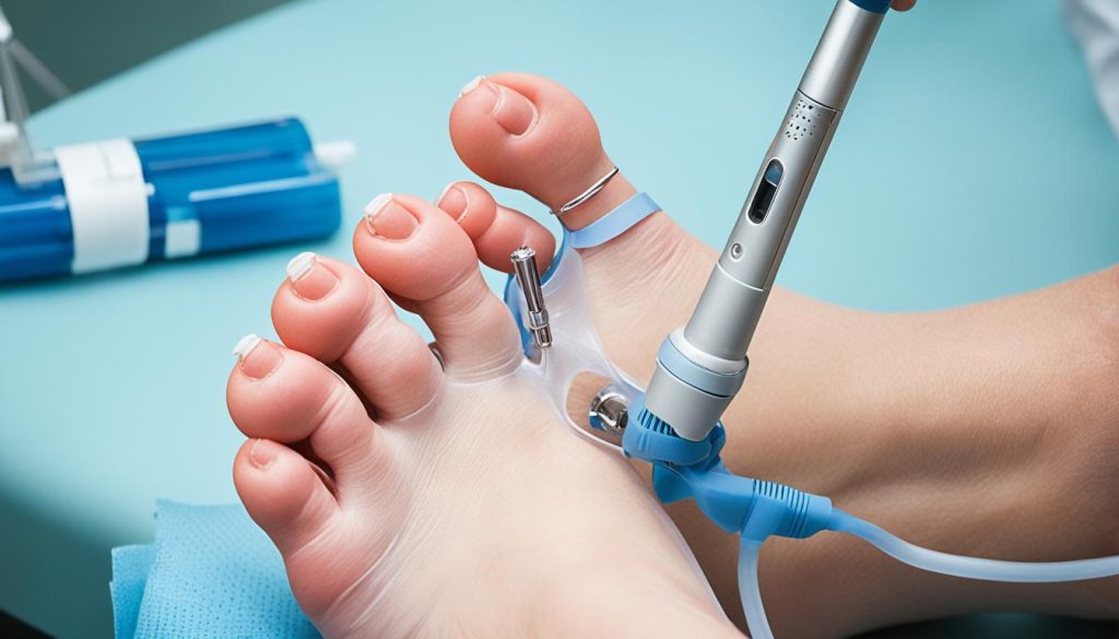 diabetic foot pain relief