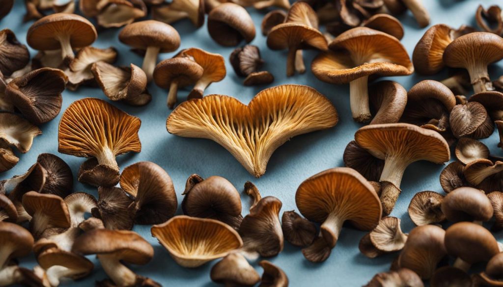 dried mushrooms for heart health