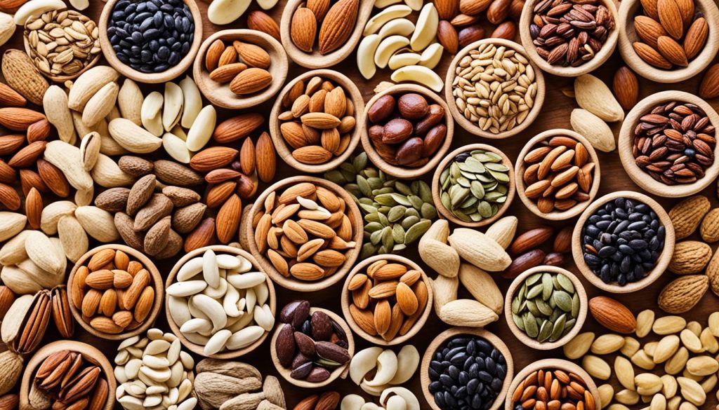 magnesium-rich nuts and seeds