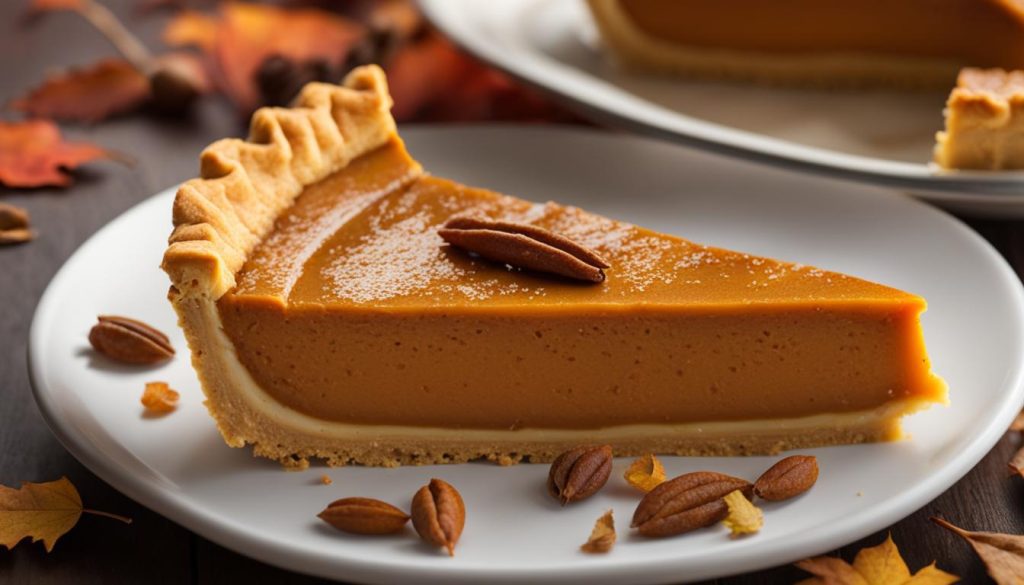 pumpkin pie calories