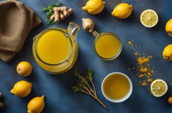 Turmeric Lemonade to Treat Depression: 9-Step Quick Recipe